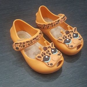 Mini Melissa 'Ultragirl - Giraffe' Slip-On